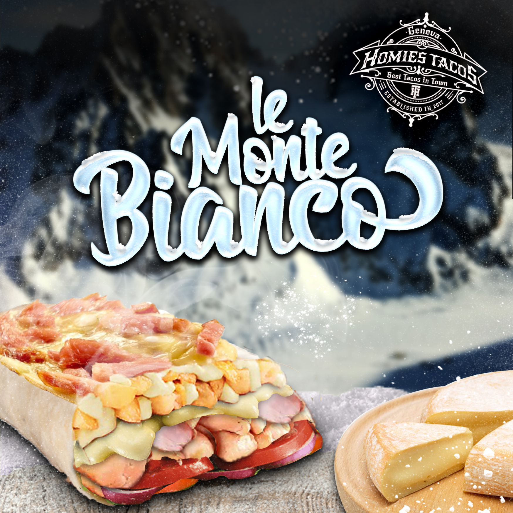 Le monte bianco - Tacos genève
